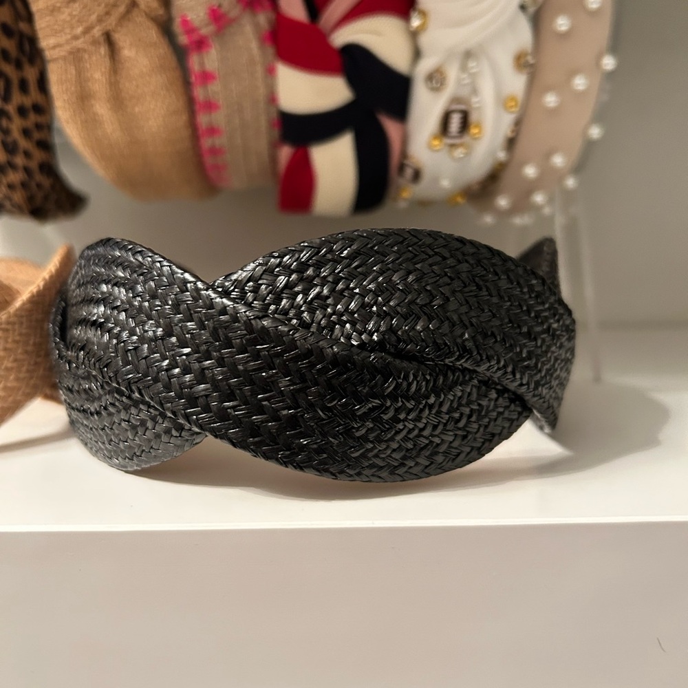 Black Braided Headband